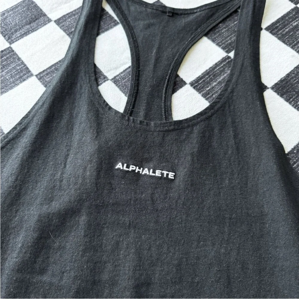 Alphalete Heavy Cotton Core Stringer - L - Picture 2 of 2